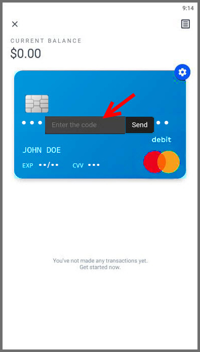 Provide the 6 digit verification code sent to your phone number image